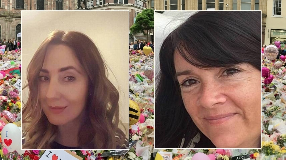 Lisa Lees (left) and Alison Howe were killed in the Manchester Arena attack in May, 2017