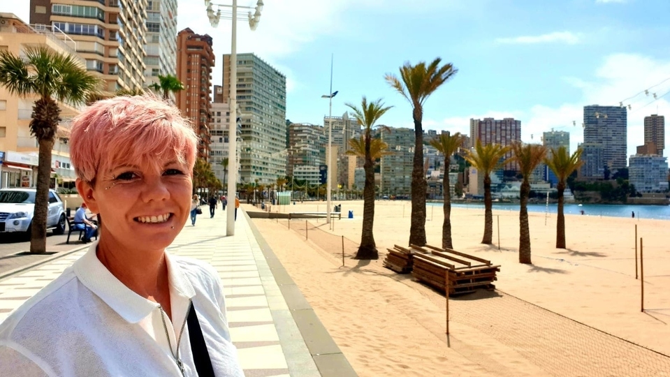 Lucy Young, also known as the hugely popular 'Benidorm Enthusiast'