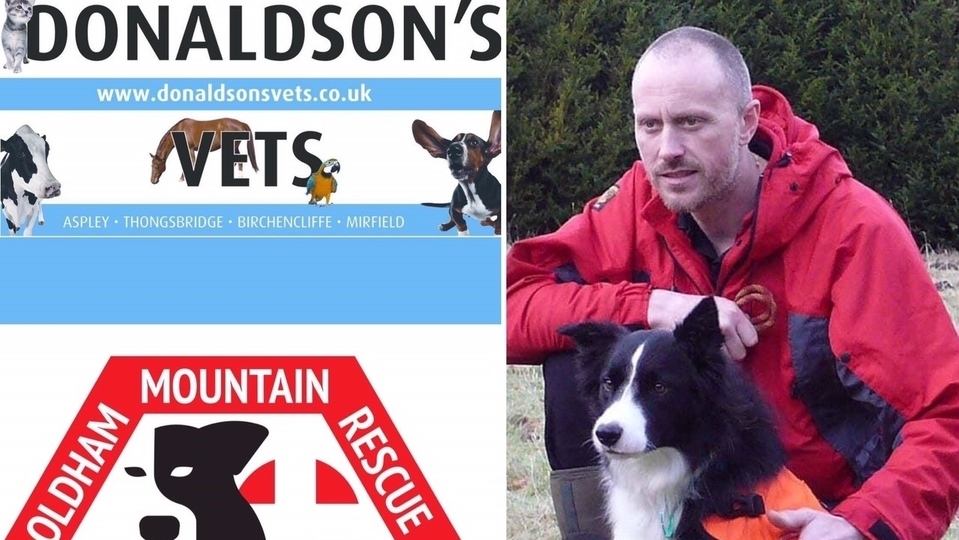 Donaldson's Vets and the Animal Rehabilitation Centre have been thanked by the Oldham Mountain Rescue Team Donaldson's Vets and the Animal Rehabilitation Centre have been thanked by the Oldham Mountain Rescue Team