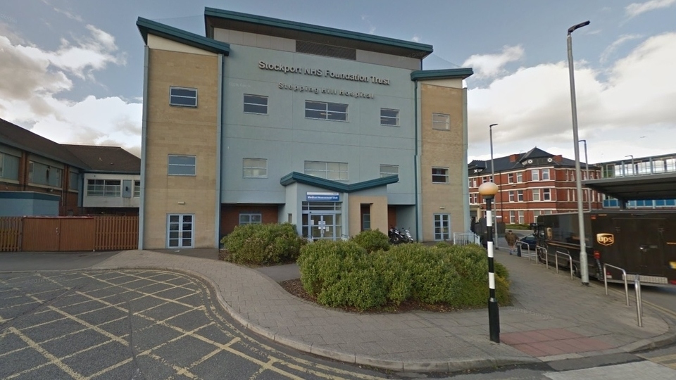 Stepping Hill Hospital in Stockport. Image courtesy of Google Maps