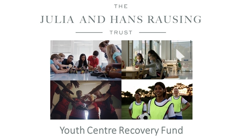 Julia and Hans Rausing launched the Youth Centre Recovery Fund after seeing the need for support in the sector following the financial impact of the pandemic on many charities