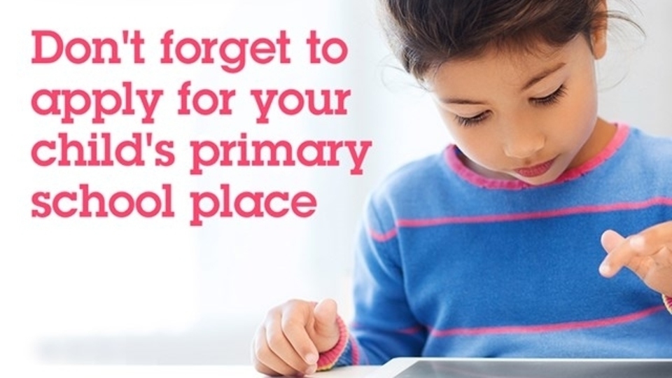 It is extremely important that parents and carers complete their applications as soon as possible to ensure their child has a school place in September