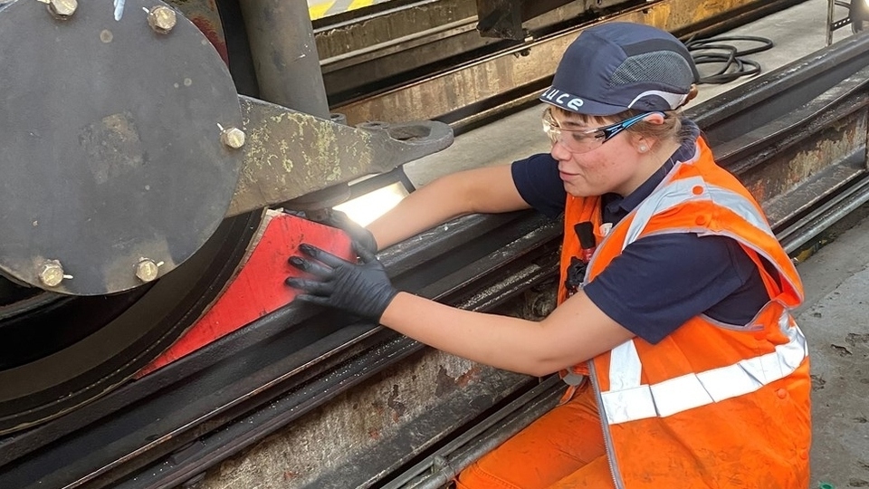 Lucy Hartley is a Second Year Rail Engineering Apprentice based at Neville Hill depot Lucy Hartley is a Second Year Rail Engineering Apprentice based at Neville Hill depot