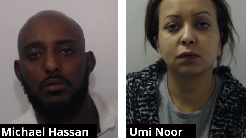 It was also uncovered that Noor was hiring cars on behalf of Hassan, to use for the distribution of drugs It was also uncovered that Noor was hiring cars on behalf of Hassan, to use for the distribution of drugs