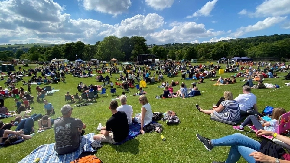 A summery scene from Saturday's Wellifest spectacle. Image courtesy of Gill Brett
