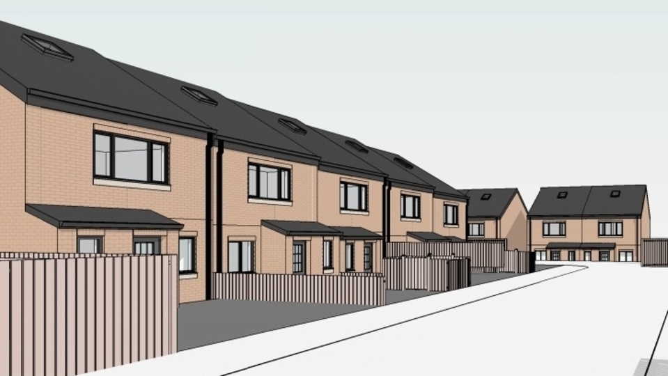 How the Hadfield Works industrial site might look after re-development How the Hadfield Works industrial site might look after re-development