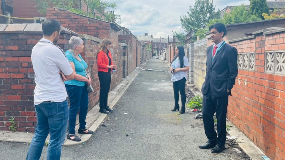 Cllr Arooj Shah said her top priority was to clean up Oldham's streets and tackle fly-tippers. Cllr Arooj Shah said her top priority was to clean up Oldham's streets and tackle fly-tippers.