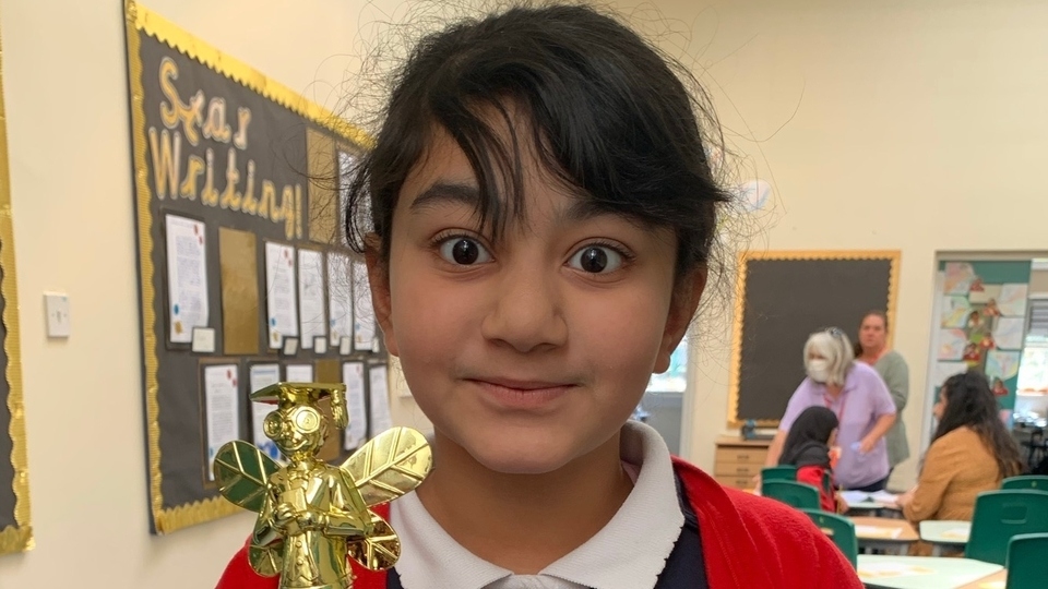 Laiba Arshad, Spelling Bee Winner. 