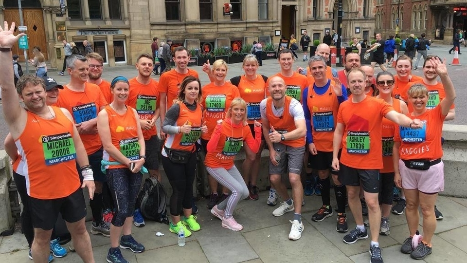 Join Team Maggie’s Oldham at the Great Manchester Run (picture taken at the 2019 event)