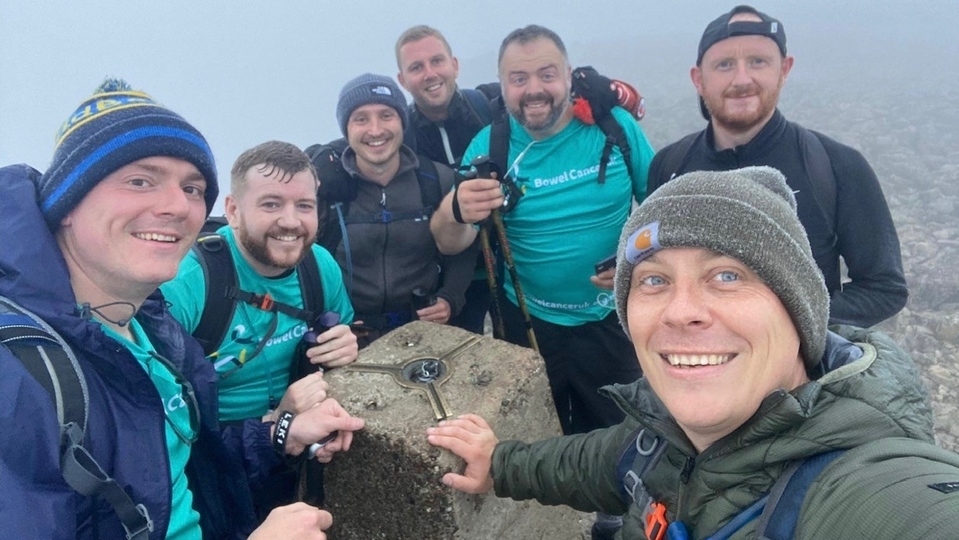 Pictured (left to right) are: Paul Tomlinson, Kevin Spalding, Steven Leach, Robert Heap, Ian Howard, Carl Jones and Anthony Thorpe