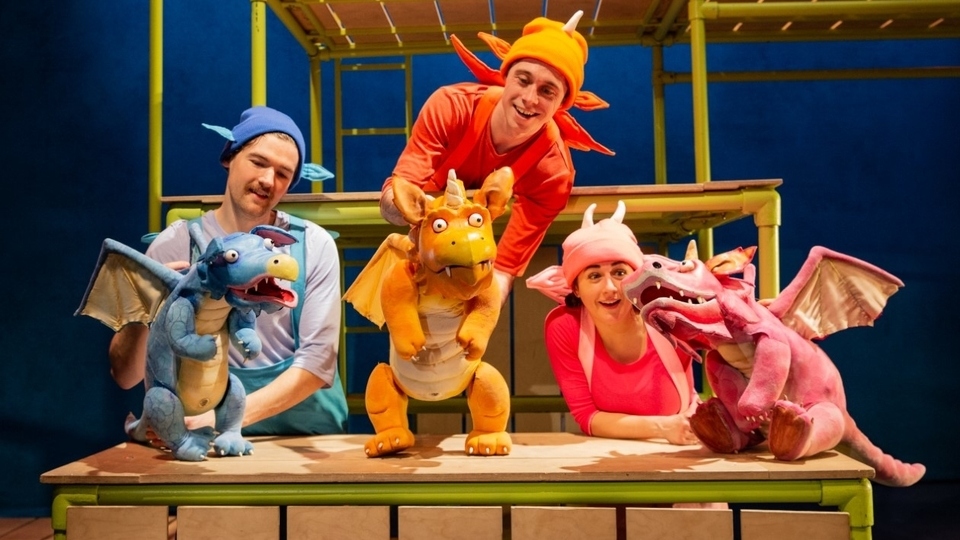 The cast of Zog. Images courtesy of Mark Senior The cast of Zog. Images courtesy of Mark Senior