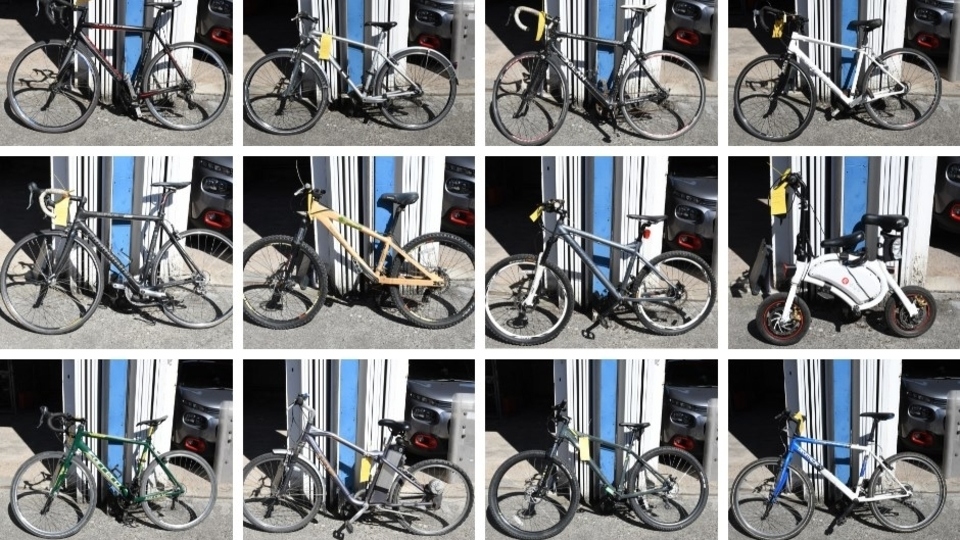 Just some of the bikes recovered following last month's Middleton division raid Just some of the bikes recovered following last month's Middleton division raid