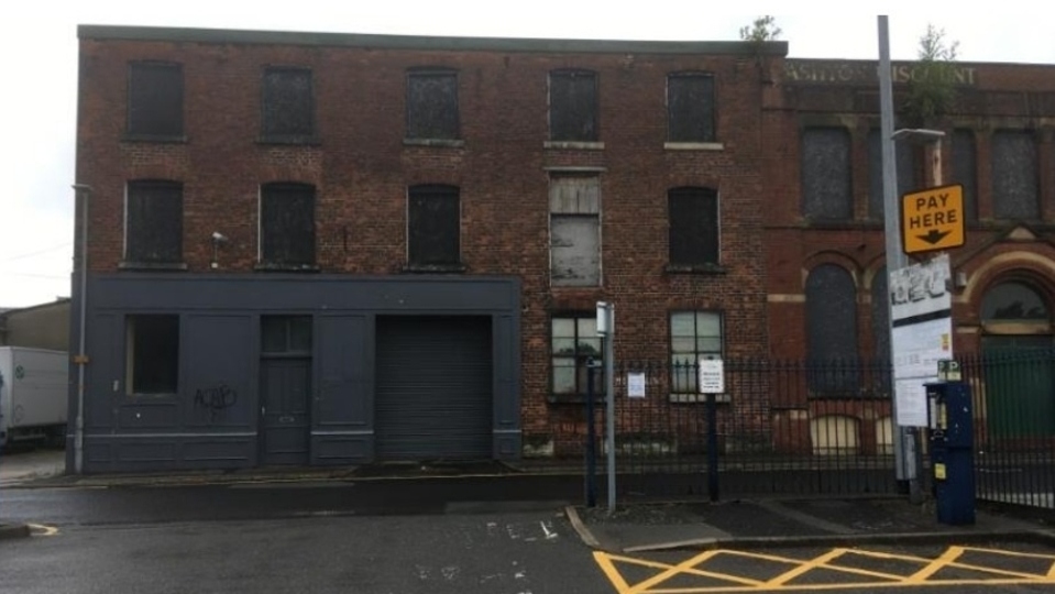 The warehouse on Church Street The warehouse on Church Street