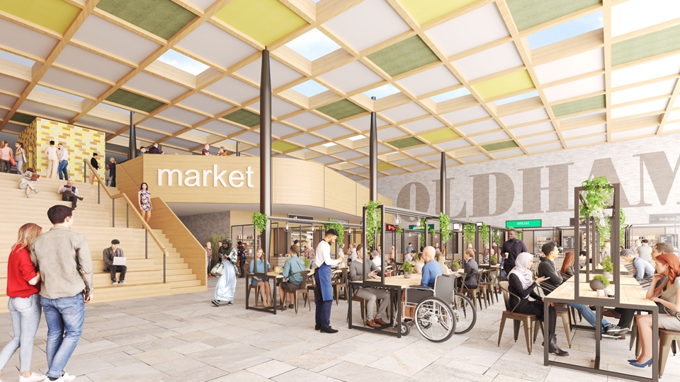 The proposed Tommyfield Market at Spindles The proposed Tommyfield Market at Spindles