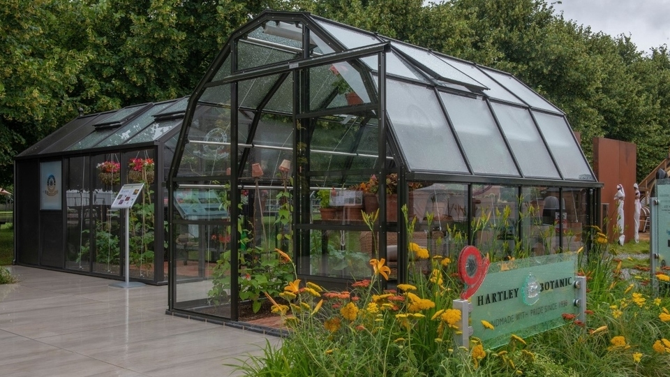 The show stand communicates Hartley Botanic’s unrivalled heritage and reputation