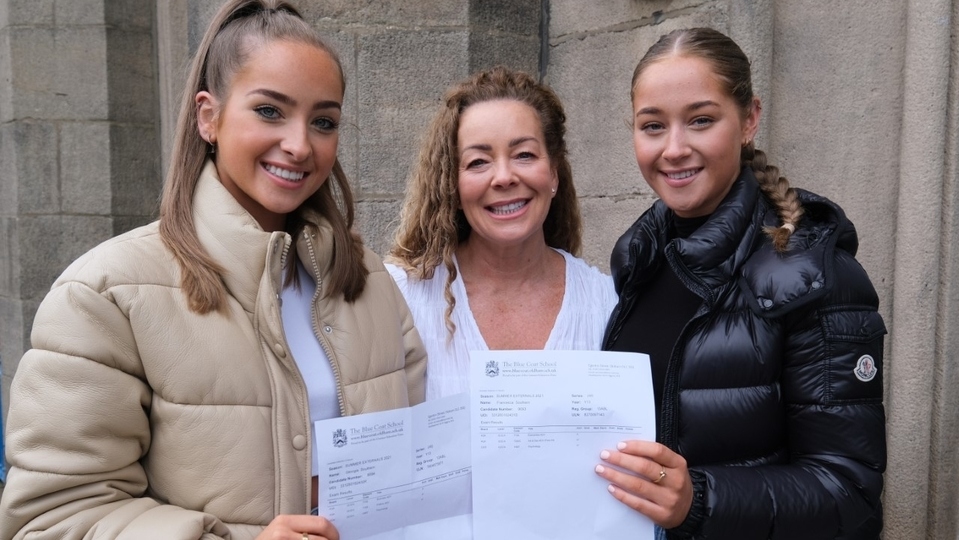 Georgia and Francesca Southern are pictured their mum Julie