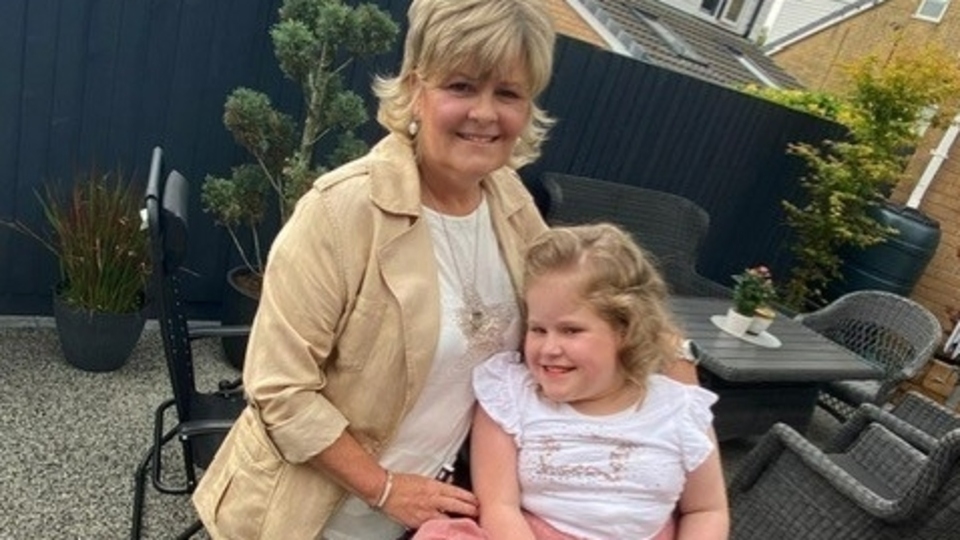 Vicky Shaw is doing the Manchester Memory Walk with her ten-year-old granddaughter Millie Moran