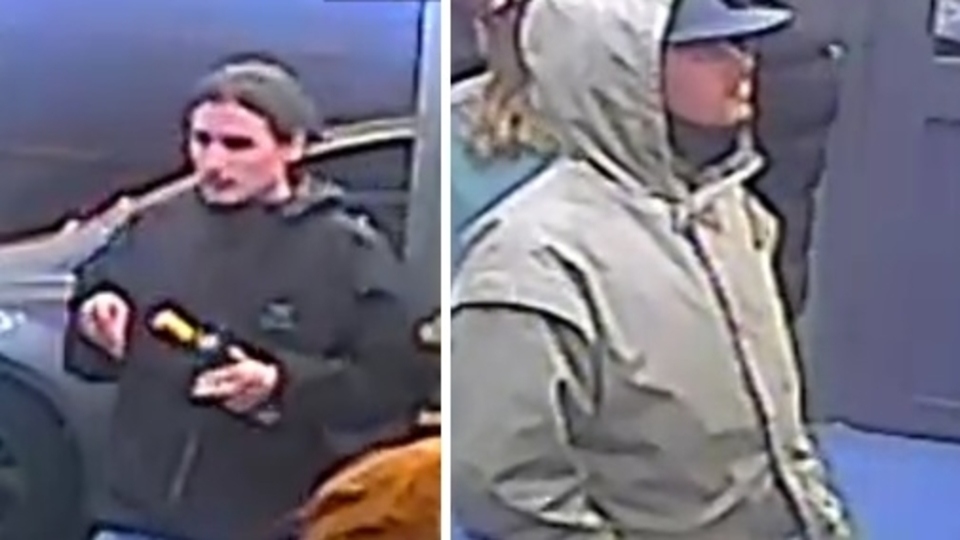 Officers are keen to trace the men pictured Officers are keen to trace the men pictured