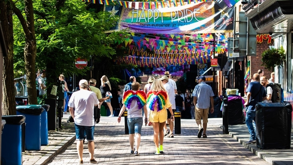 The Gay Village Party line up has been curated to provide a platform for and shine a light on some of the very best of Manchester’s LGBTQ+ talent