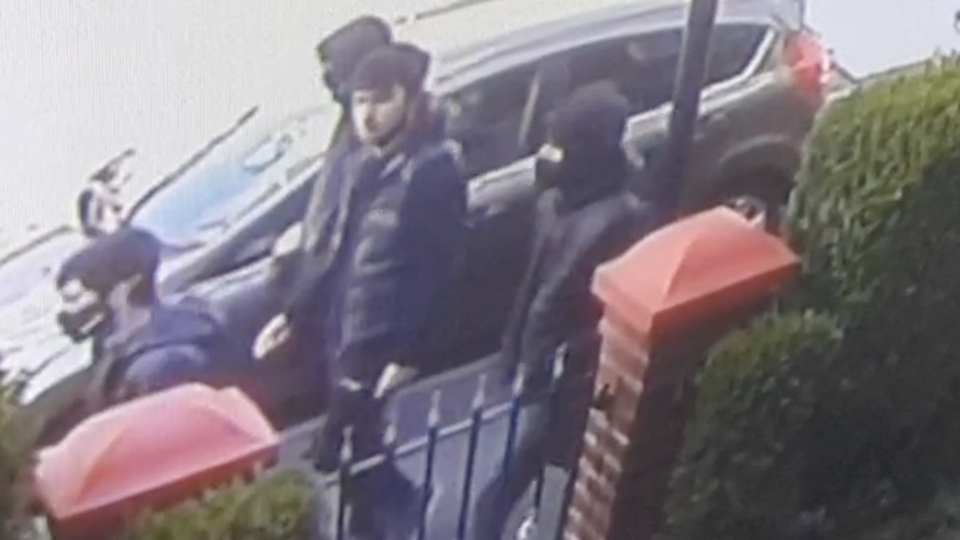CCTV image of men police are appealing for information about. CCTV image of men police are appealing for information about.