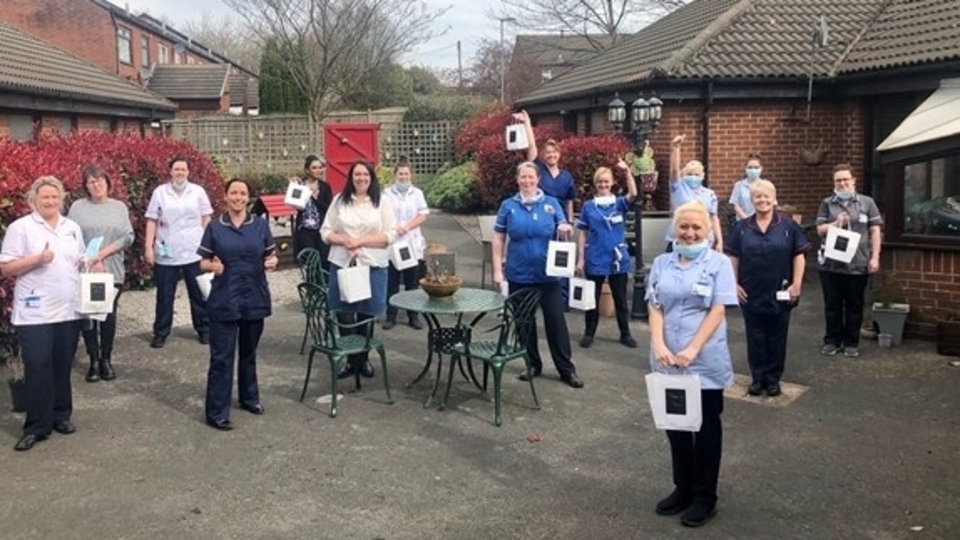 Pictured are the Butler Green Intermediate Care Team Pictured are the Butler Green Intermediate Care Team