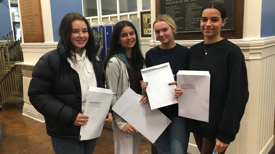 Hulme's GCSE and A level results this year and in 2020 are 'a testament to the hard work that continued despite the move to online teaching and learning'