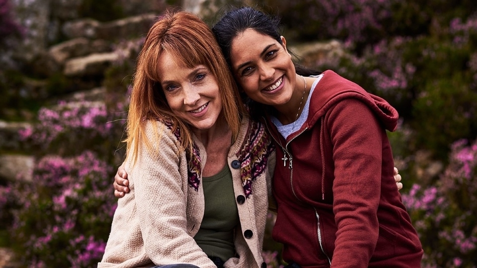 Joanne Mitchell and Leah Baskaran in 'Inertia' Joanne Mitchell and Leah Baskaran in 'Inertia'