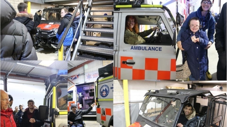 As you can see from the huge smiles, all, including Sean from the rescue team, had a brilliant time As you can see from the huge smiles, all, including Sean from the rescue team, had a brilliant time