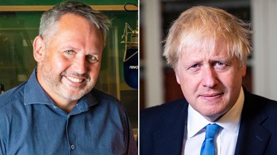 Matt Ramsbottom and Boris Johnson Matt Ramsbottom and Boris Johnson