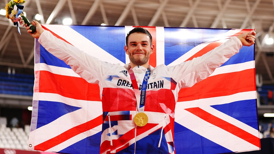 Olympic hero Matt Walls becomes an MBE