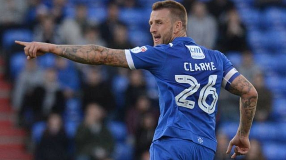 Peter Clarke pictured during his previous spell at Latics