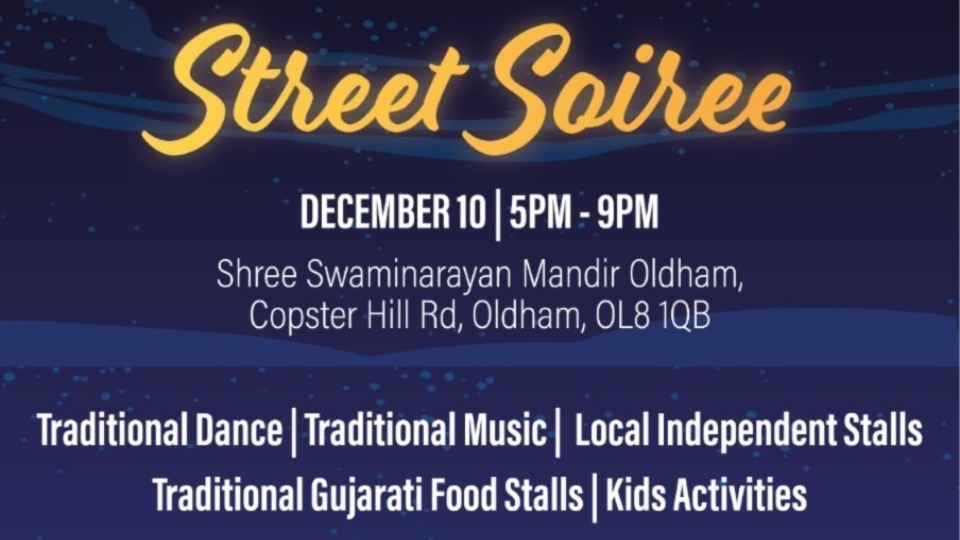 The Street Soiree takes place on Saturday, December 10, from 5pm to 9pm