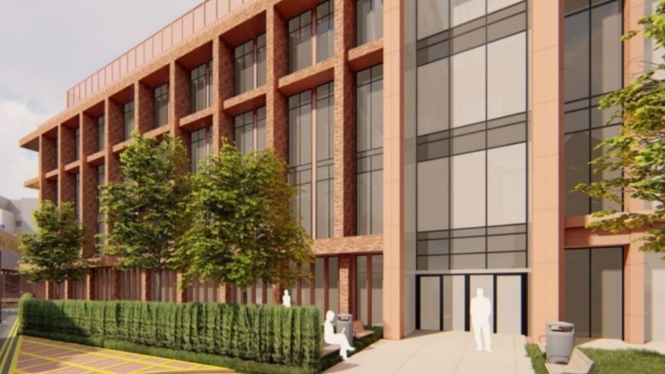 The 4B extension to the Royal Oldham Hospital. Image courtesy of DAY Architectural The 4B extension to the Royal Oldham Hospital. Image courtesy of DAY Architectural
