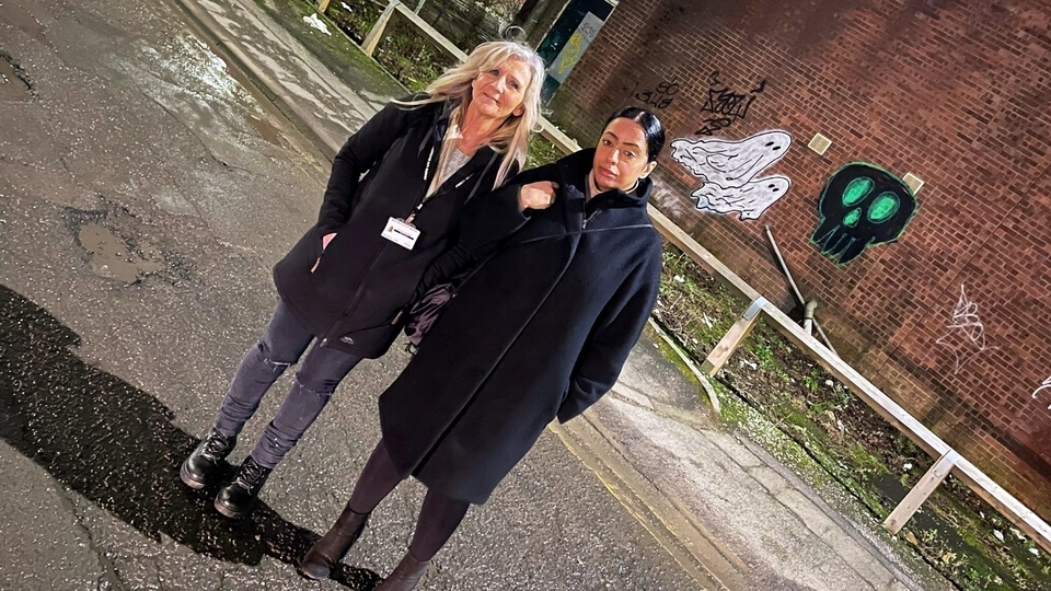 Oldham Council Leader, Arooj Shah, (pictured right), on a visit to sex workers with Manchester City Mission. Oldham Council Leader, Arooj Shah, (pictured right), on a visit to sex workers with Manchester City Mission.