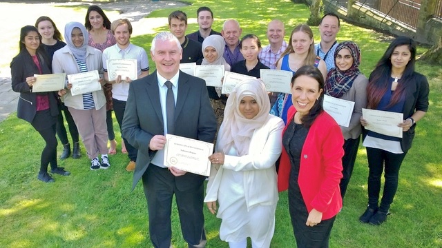 In a pre-Covid summer programme Debbie was joined by Bryn Hughes - father of the late PC Nicola Hughes, and founder of the PC Nicola Hughes Memorial Fund - who awarded certificates to the participants on their last day.