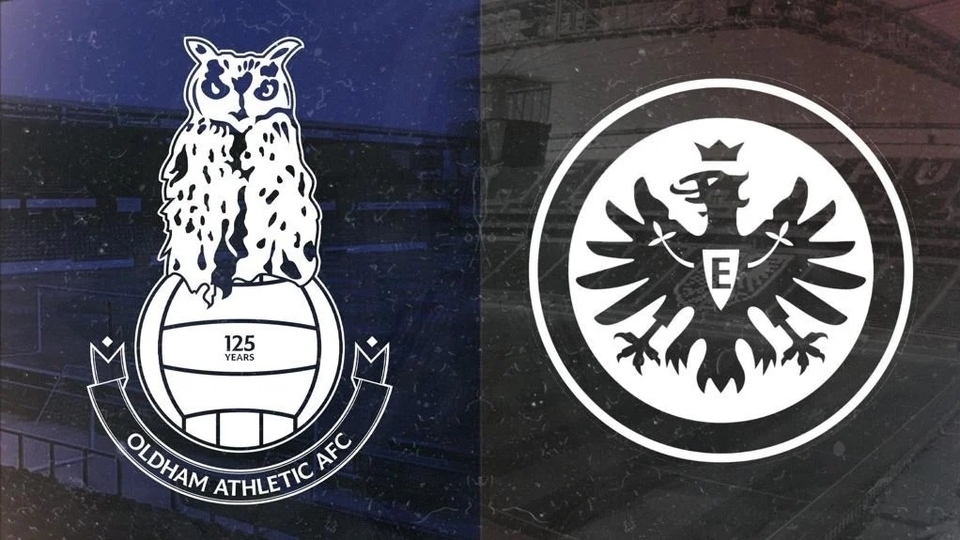 Oldham Athletic and Einracht Frankfurt 