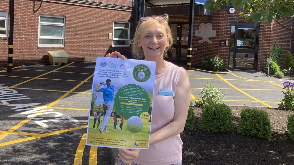 Pictured is Joanne Sloan, the Hospice Chief Executive