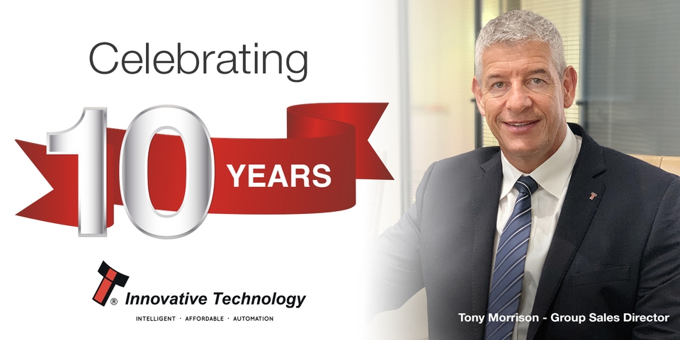 Innovative Technology (ITL) Group Sales Director, Tony Morrison Innovative Technology (ITL) Group Sales Director, Tony Morrison