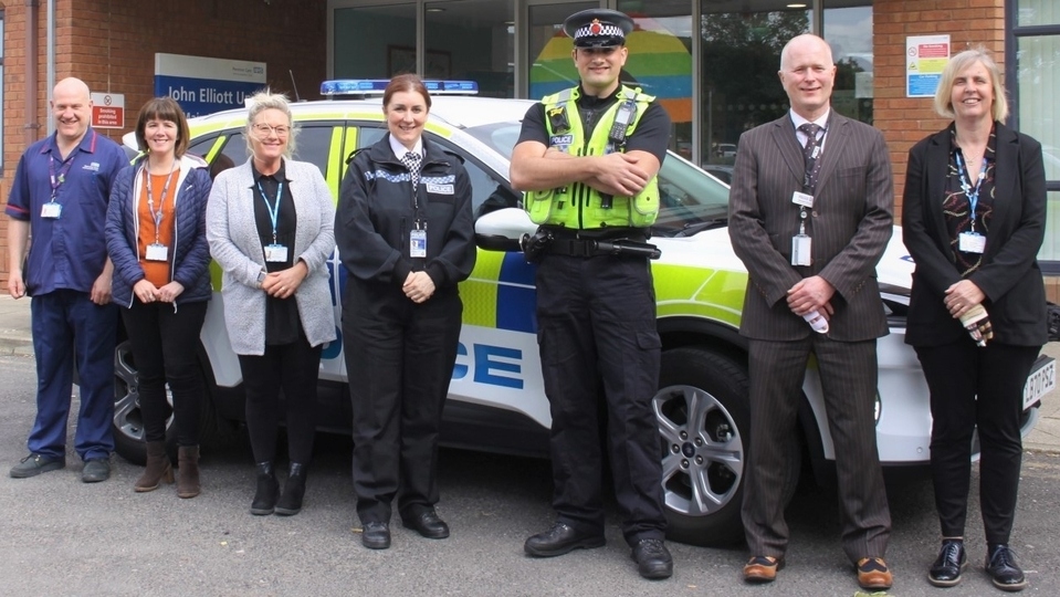 One of the mental health joint response teams One of the mental health joint response teams