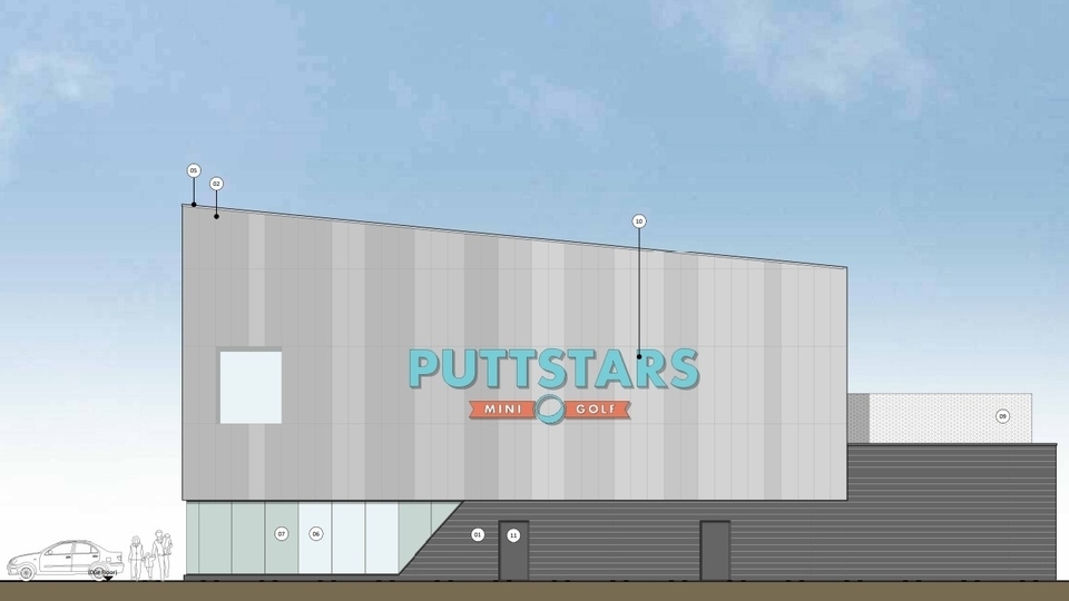 The proposed Puttstars unit in Ashton
