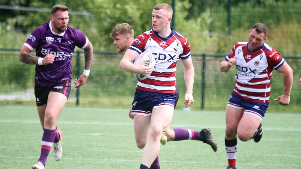 Owen Restall in full flight. Image courtesy of ORLFC