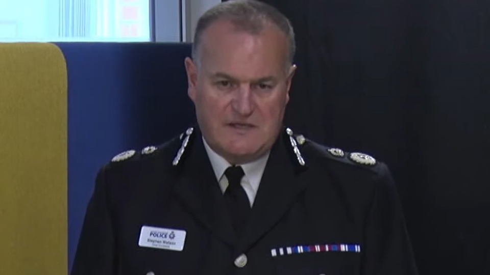 Chief Constable Stephen Watson 