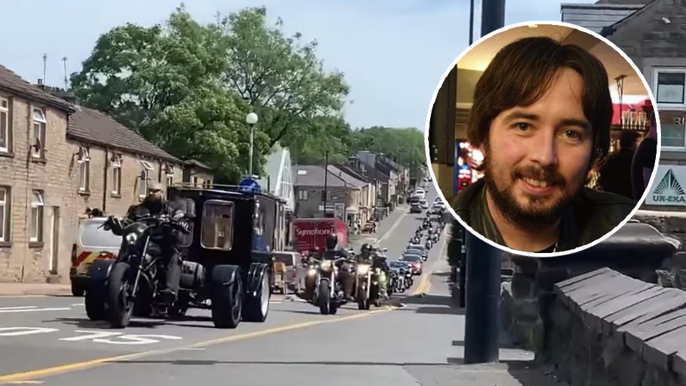 Over 200 bikers paid tribute to Mikey Over 200 bikers paid tribute to Mikey