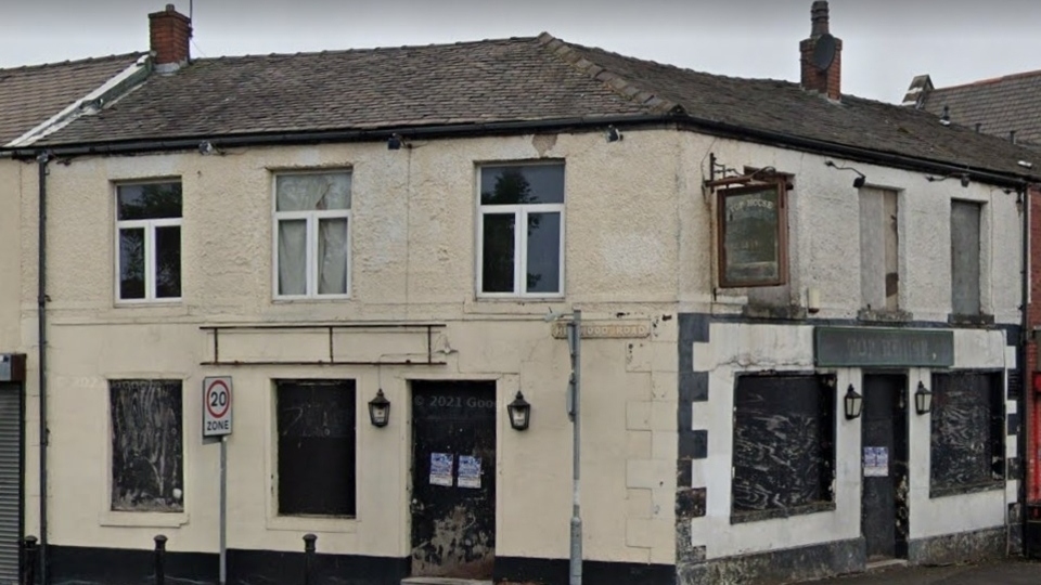 The former Top House pub in Castleton The former Top House pub in Castleton