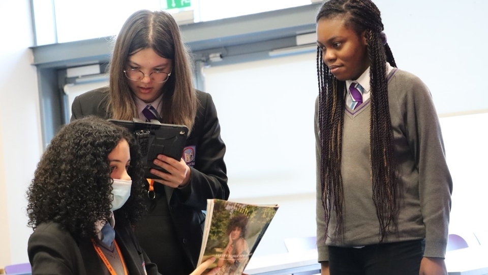 Oldham's 'Shades of Beauty' film-makers hard at work