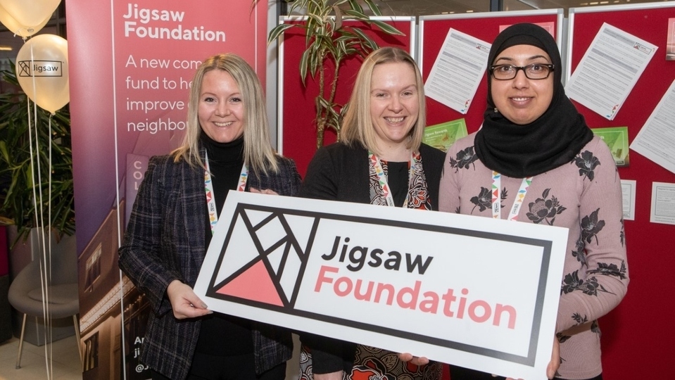 Pictured are Sarah Keenan (left), the Jigsaw Foundation Rewards Manager, Julie McGlynn (middle), the Jigsaw Homes Neighbourhood Engagement Officer and Samana Hussain (right), the Jigsaw Homes Neighbourhood Engagement Administration Officer Pictured are Sarah Keenan (left), the Jigsaw Foundation Rewards Manager, Julie McGlynn (middle), the Jigsaw Homes Neighbourhood Engagement Officer and Samana Hussain (right), the Jigsaw Homes Neighbourhood Engagement Administration Officer