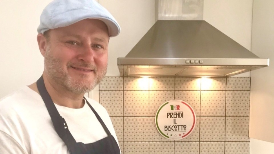 Mark Bedford is the owner of artisan biscuit producer, Prendi il Biscotto
