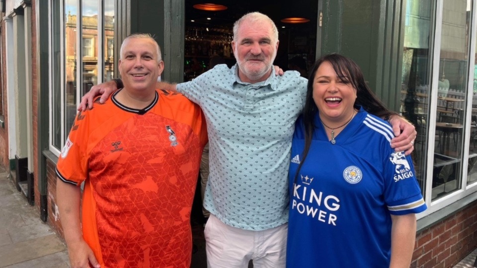 Pictured are Chris Riley, Ian Marshall and Michelle Riley Pictured are Chris Riley, Ian Marshall and Michelle Riley