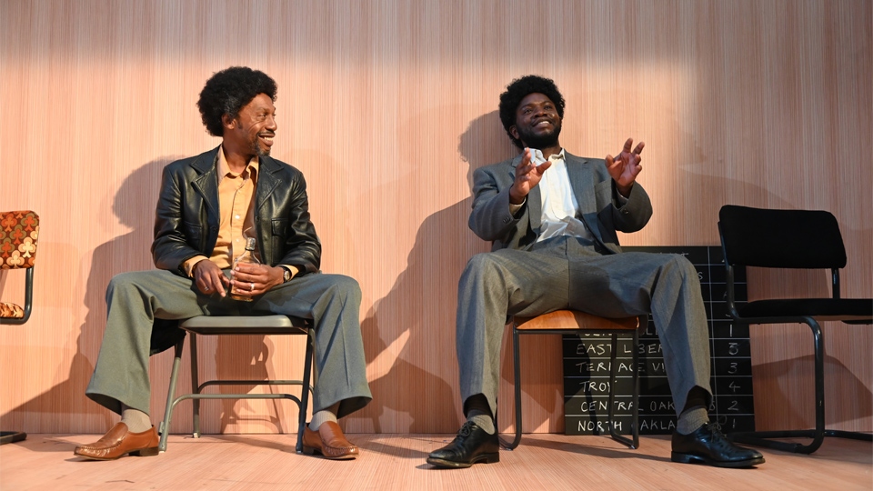 Tony Marshall and Leemore Marrett Jr in Jitney 