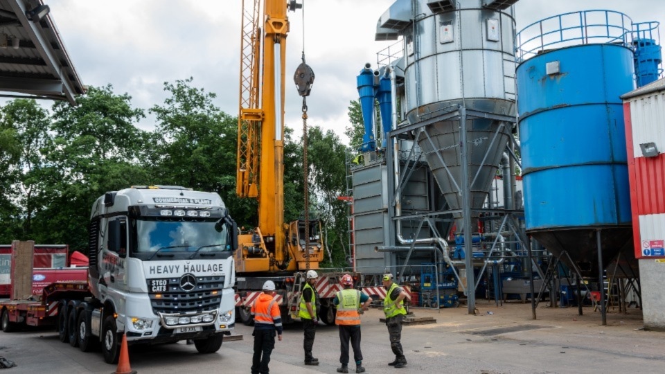 Preparations underway to remove the redundant silo